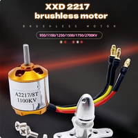 XXD Xin Xida A2217 950KV/1100KV/1250KV/1750KV/2700KV High-Power Brushless Motor SU27KT Aircraft model aircraft