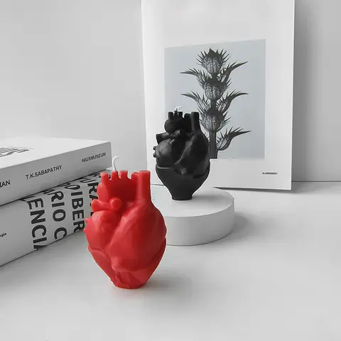 1 pz a forma di cuore candela profumata camera regali di san valentino decorazione della casa regalo creativo per gli ospiti candele per aromaterapia