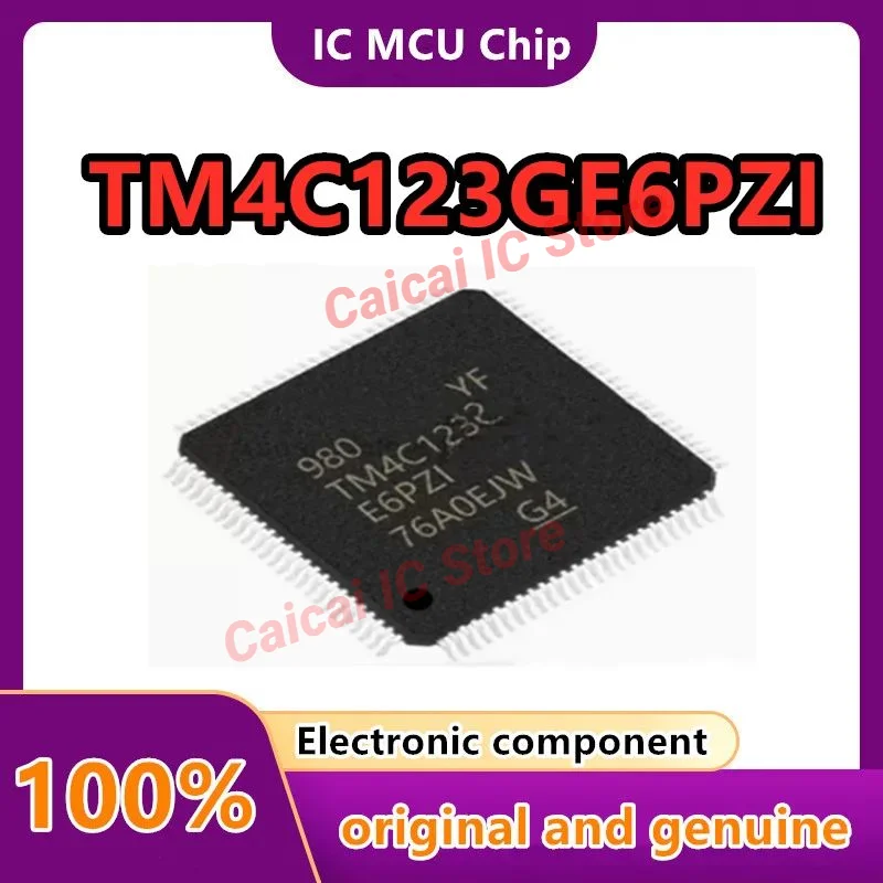 TM4C123GE6PZI TM4C123G IC MCU 32BIT 128KB FLASH 100LQFP 1pcs/lot