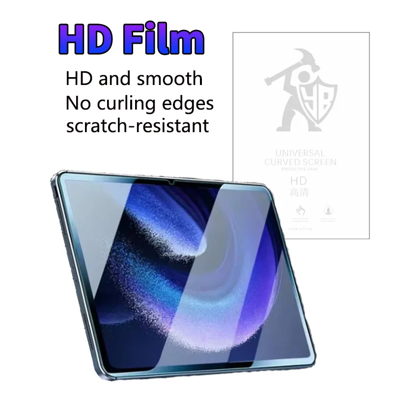 Película protectora de hidrogel para tableta Casper S20 S10 L10 L20 S38 VIAS40 HD, película protectora transparente de cobertura completa, película de hidrogel de TPU suave, 2 uds.