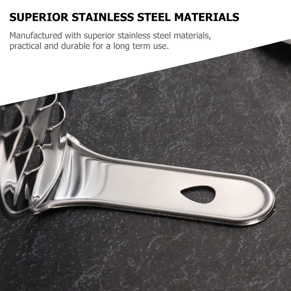 

8 шт. крутой скребок для лапши, бритва Liangpi из нержавеющей стали для соскабливания желе, кухонная утварь, инструмент для приготовления пищи, многоразовый, простой в использовании