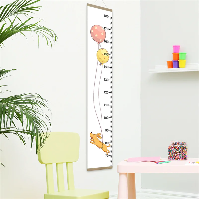 Growth Height Chart Hanging Rule Wall Decor for Kids Room Removable Measurement Meter Gauge Children Nordic Interior Accessories