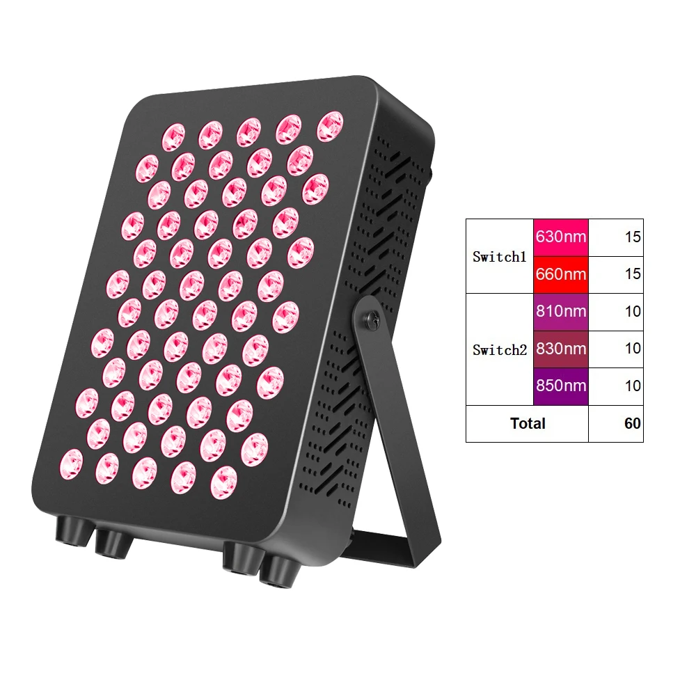 

Red Light Therapy 810nm Full Body Newest Dual Chip 5 Spectrum 660 630 810 850 830nm Red Light Near Infrared