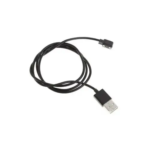 Ładowarka Uniwersalny kabel USB do ładowania inteligentnego zegarka 2-pinowy klips 4 mm Przewód do inteligentnej bransoletki