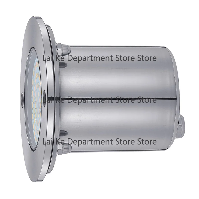 Embedded Underwater Pool Step Wall Light, Outdoor Stainless Steel LED Underwater Spotlight, Pool Light, Fountain Color Light
