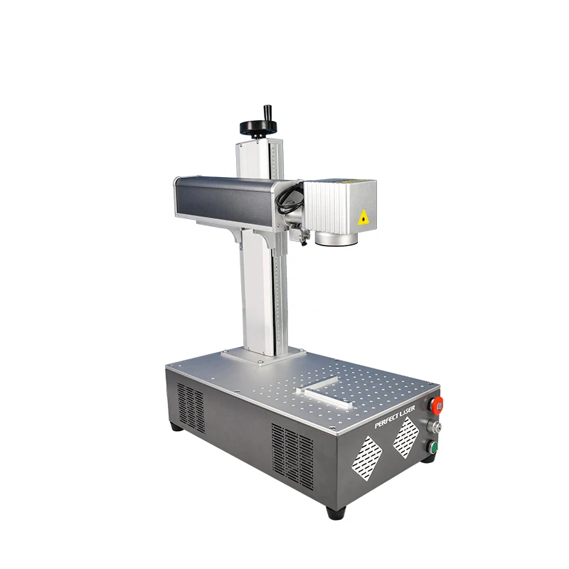 Fiber Laser Marking Engraving Machine Logo Pattern Code Signs Marker Engraver for Stainless Steel Metal Metal