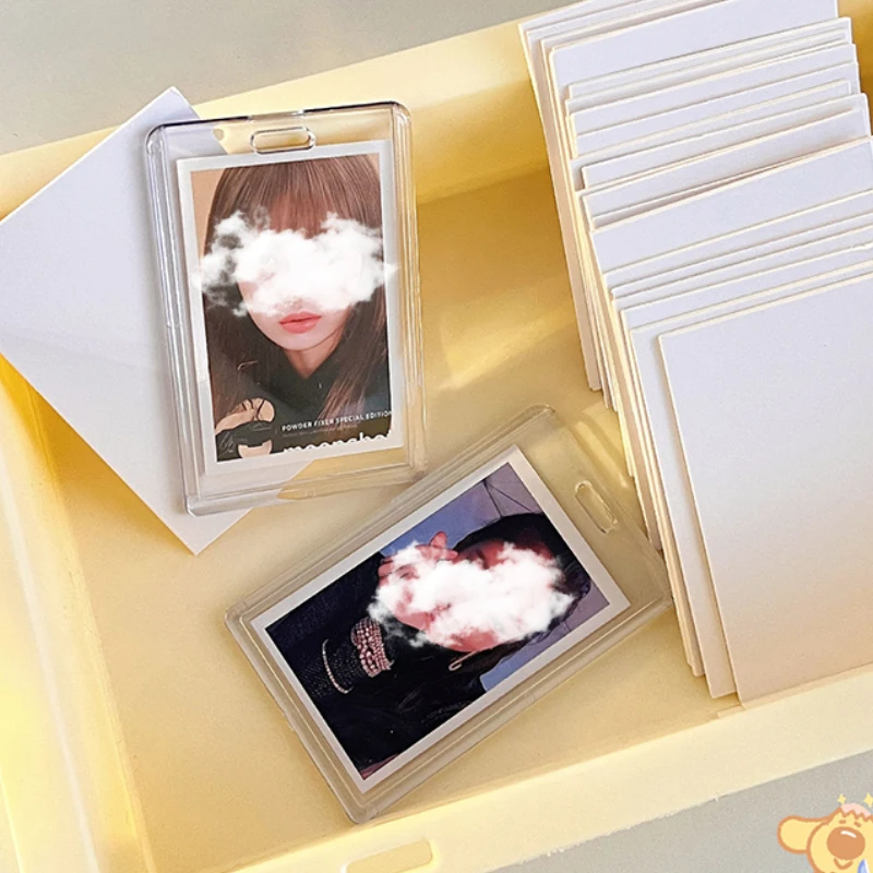 10pcs Kraft Paper DIY Handmade Card Making Craft Paper Thick Paperboard Cardboard Chipboard Backing Board Photocard Protector