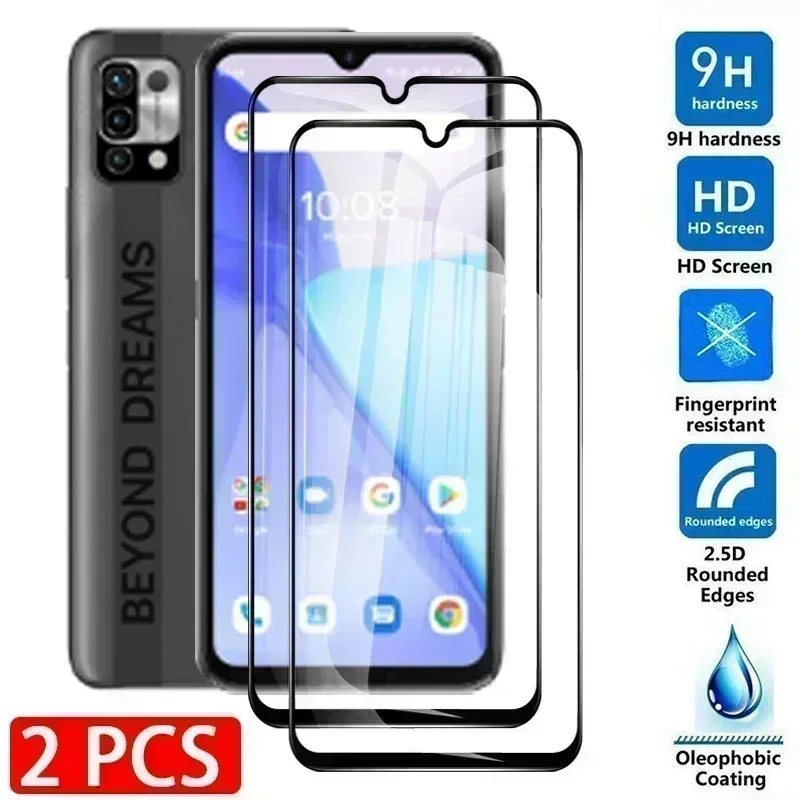 2 Pcs Full Screen Protector For UMIDIGI Power 5 Tempered Glass On The For UMIDIGI A11 A7S A9 A7 Pro Bison Power5 Protective Film