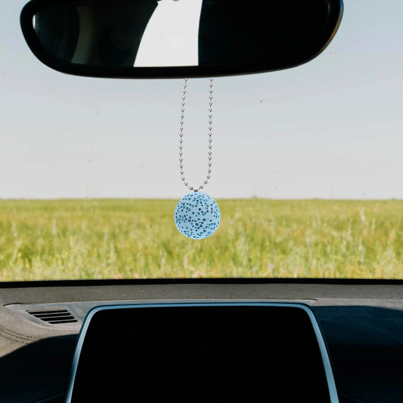 

20 шт. камней-диффузоров для ароматерапии, натуральные вулканические бусины для автомобиля, дома, офиса, ароматизатор, круглые бусины из вулканической породы