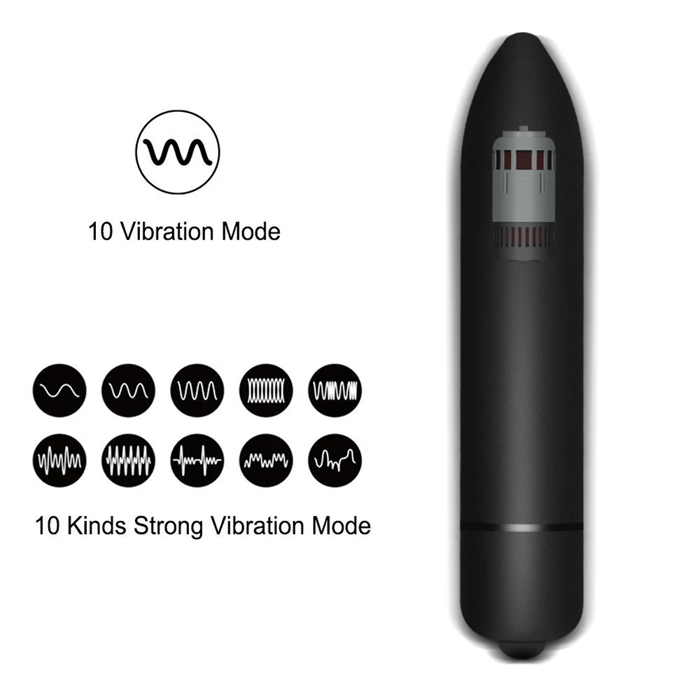 Mini Bullet 10 Speed Vibrator G-spot Vibration Vagina Clitoris Stimulator Female Dildo Adult Sex Toy for Women Masturbation