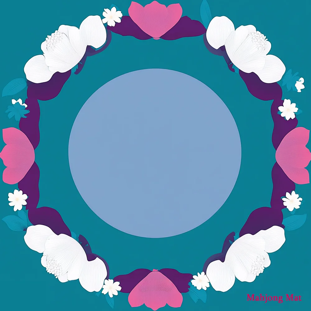 ノイズリダクション付き滑り止め麻雀マットゲームナイトゲームのアップグレード麻雀とカードゲーム用のマット315x325インチ