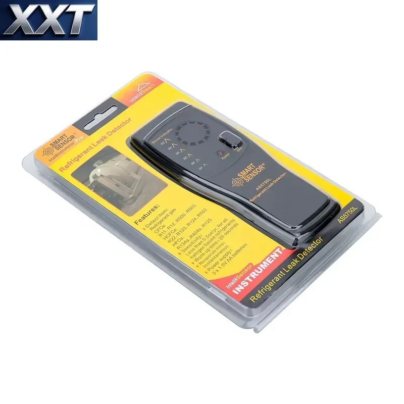 XXT Portable R134a R410a R22a R600a R290 CFCs HCFCs HFCs Tester Air Conditioner Detection Tool HVAC Freon Leak