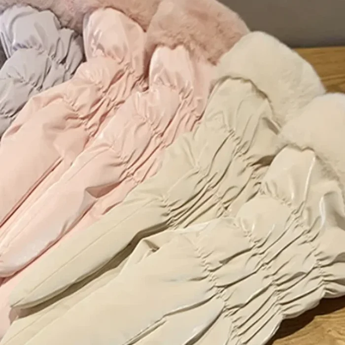 

Мягкие перчатки женские зимние утолщенные теплые дышащие велосипедные альпинистские лыжи спортивные ветрозащитные перчатки на открытом воздухе