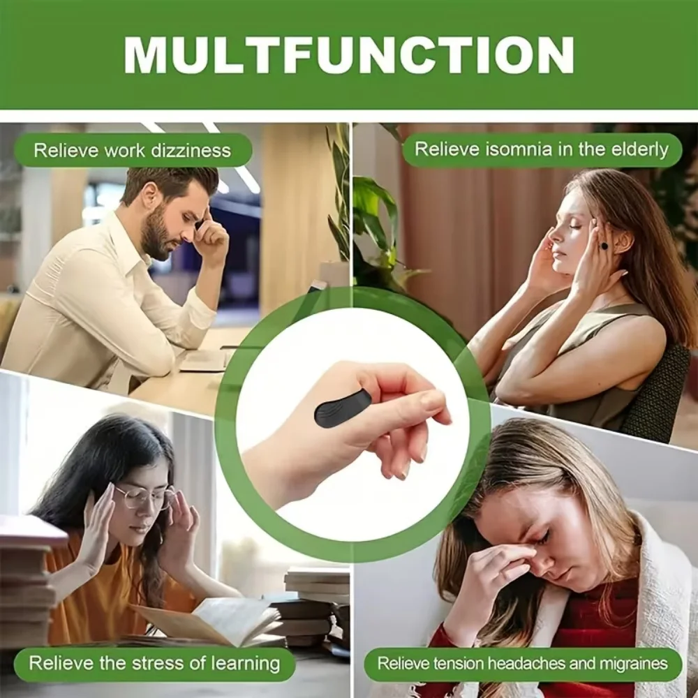 8 Pieces of Multi-Functional Mini Thumb Massage Clips in Random Colors, Handheld Thumb Pressure Point Massager, Portable Finger Relaxer for Stress and Muscle Tension, Lightweight Hand Massager for Home and Office, Perfect Gift for Family and Friends