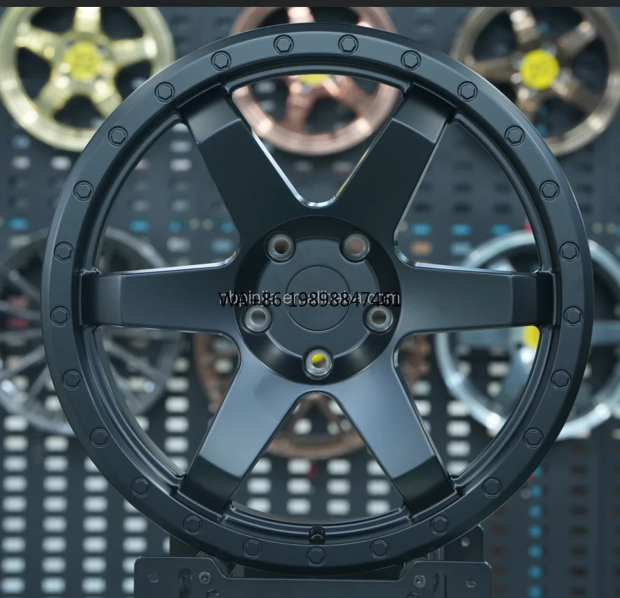 عجلات مزورة مصنوعة من خليط معدني عالي الجودة 5 فتحات 5x108 5x112 19 بوصة جنوط سيارة سوداء وما إلى ذلك عجلات مصنوعة من خليط معدني مزورة خفيفة للغاية