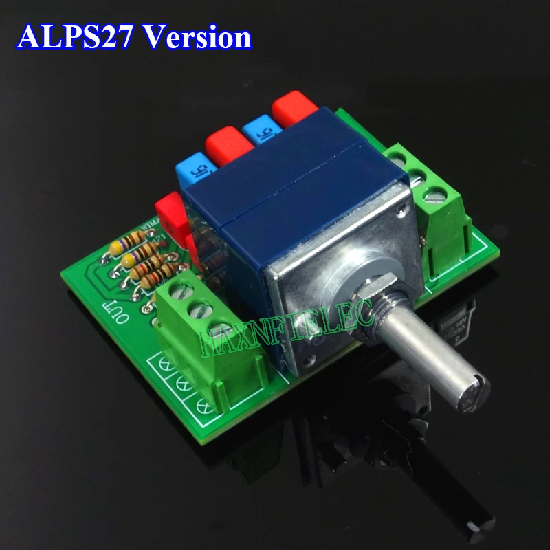 Passive Preamp Tone Board Bass Treble Optimization Volume Control Use with Active Preamplifier ALPS27 ALPS16