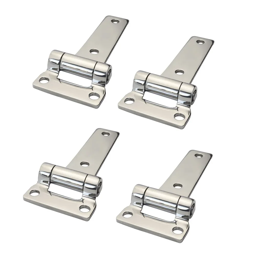 

Mirror 304 Stainless Steel 135mm T Hinge Heavy Duty Marine Boat Yachts Hardware Stainless Steel Door Hinges For Container