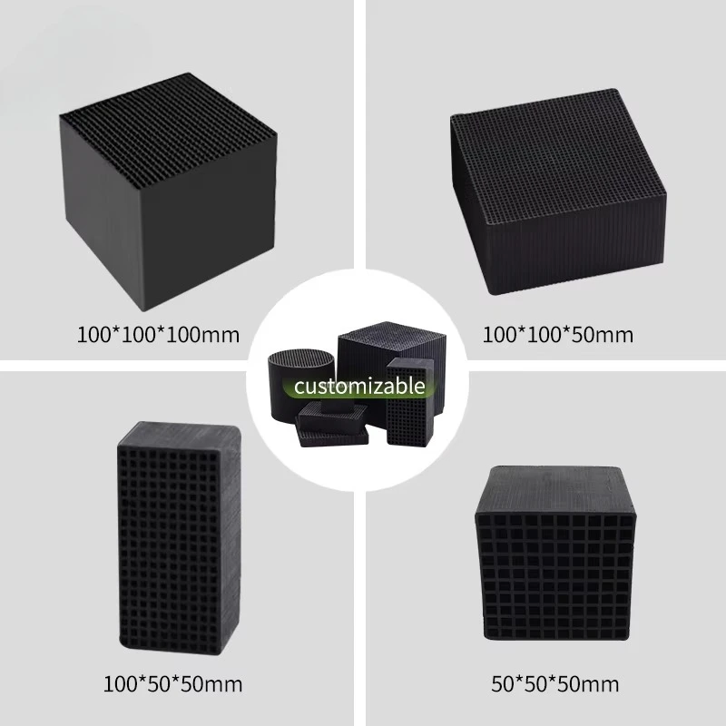 Household Fish Tank Filter Water-resistant Honeycomb Activated Carbon