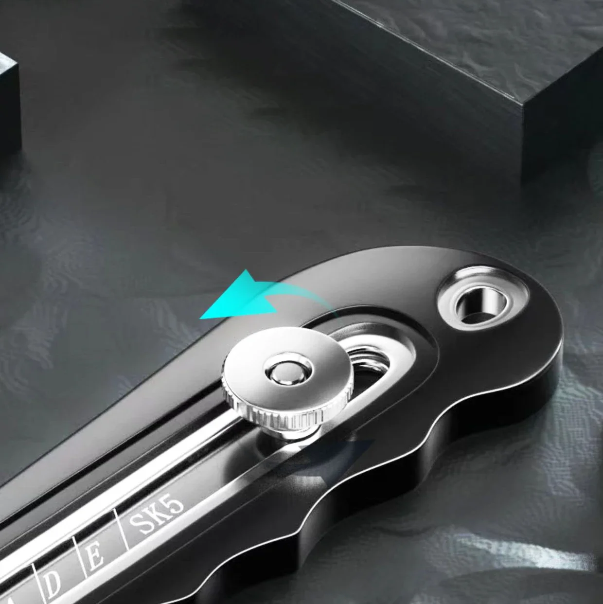 المهنية الفولاذ المقاوم للصدأ سكّين متعدّد الاستخدامات الصناعية الصف خلفية مربع القاطع متعددة الوظائف حادة قطع الورق السكاكين الفن #4