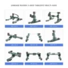 QRXQ Rxp30 リニアステージベルトドライブアクチュエータ、CNC マシン用 Nema 23 ステッピングモーター付き、リニアレールガイドシステム 6