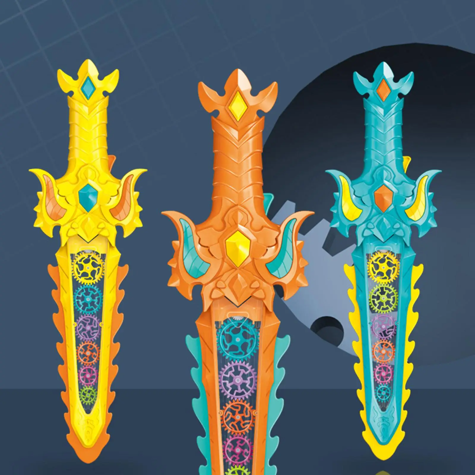 Przezroczyste błyskotki kolorowe światła zabawki dla dzieci małe dzieci