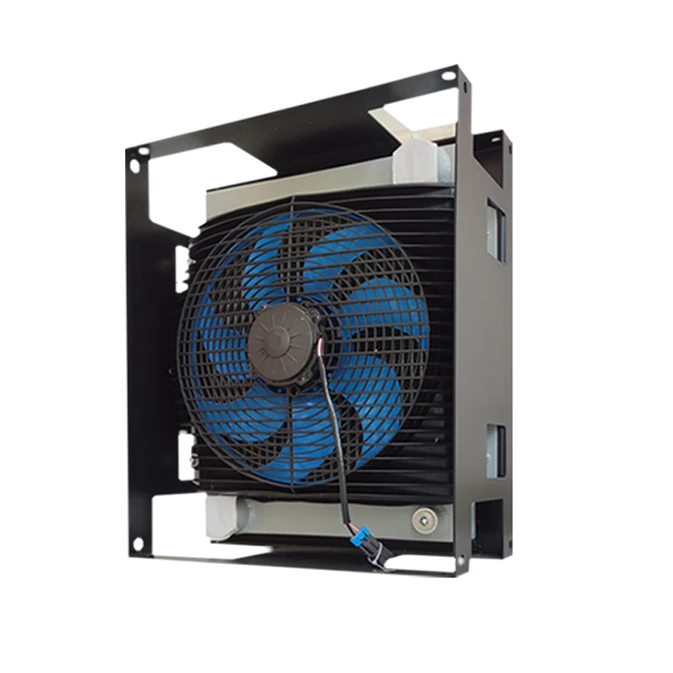 24V DC Industrial Evaporative Air Cooler 6000BTU/3000BTU Aluminum Hydraulic Fan New Condition Industrial Chiller for Cooling