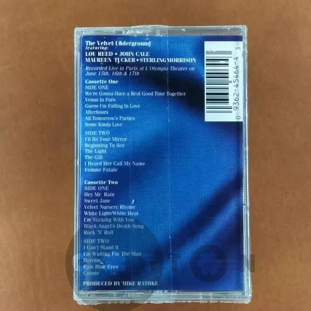 روك المخملية تحت الأرض لو ريد الموسيقى الشريط لايف MCMXCIII ألبوم 2 قطعة كاسيت تأثيري وكمان مسجل السيارة صندوق المسارات الصوتية