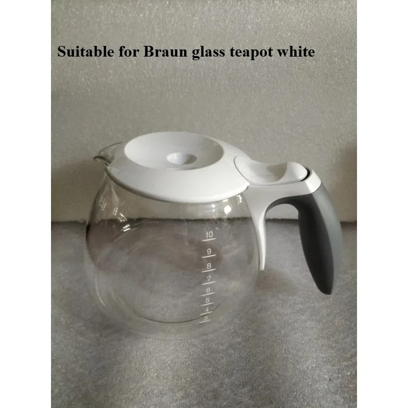 ブラウン-kf550-kf560-kf590-3104-コーヒーマシンアクセサリーに適用ガラスジャグ漏斗フィルターフィルターペーパー