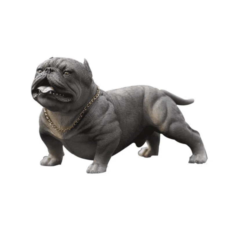 Creative American Bully Dog Decoration Car Ornaments Auto Interior Accessories Decoration Birthday Gift Home Decor
