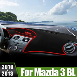 For Mazda 3 M3 BL 2010 2011 2012 2013 Car Dashboard Mat Avoid Light Sun Shade Pad Cover Anti-UV Carpets Interior Accessories