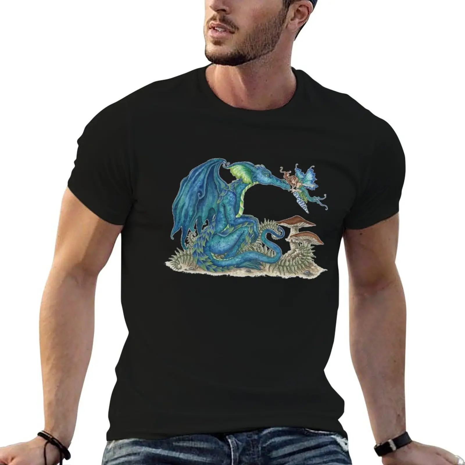 Close Encounter T-Shirt Classic Crew Neck Cotton T-Shirt
