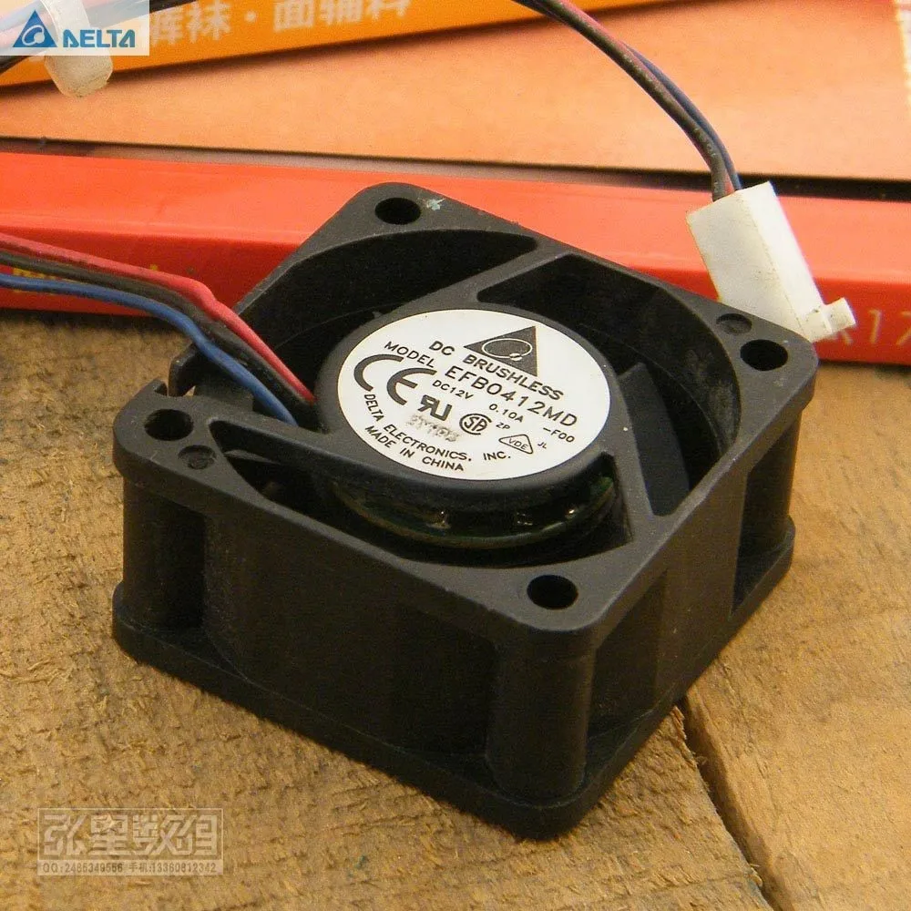 

Original for delta EFB0412MD 4020 40*40*20MM 12V 0.1A cooling fan 40mm