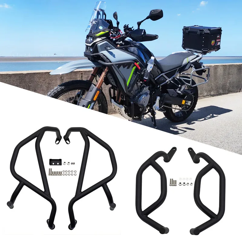 

Motorcycle Engine Guard Highway Crash Bar Frame Protection Bumper Fit For CFMOTO 450MT 450 MT 450mt MT450 MT 2024 Accessories
