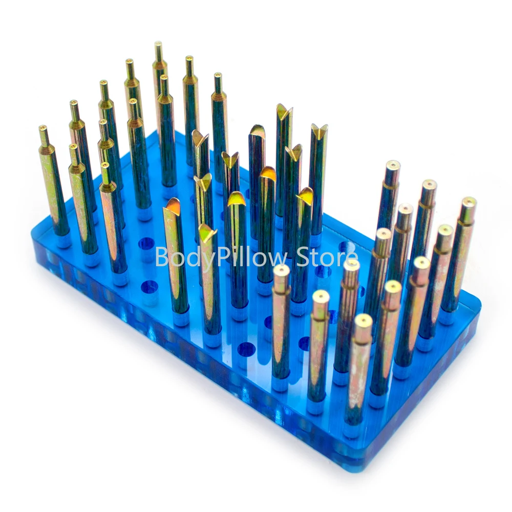 

34 шт., набор высокоточных палочек для драгоценных камней, диаметр 6 мм, длина 65 мм, палочка для драгоценных камней с коробкой для хранения, шлифовальный инструмент для огранки камня