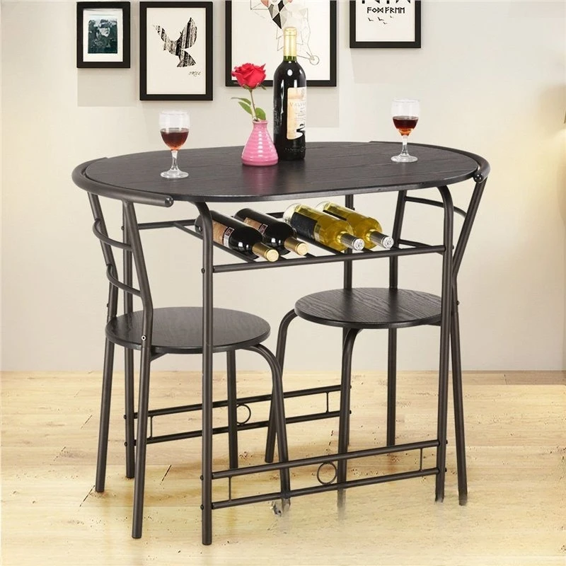 

High-end Dining Table Three-piece Restaurant Bar Restaurant Practical Multi-functional Tables and Chairs