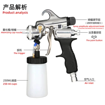 Spray paint gun original Taiwan low pressure airless 1.0 nozzle automatic paint sprayer for GRACO APOLLO Save tasave save