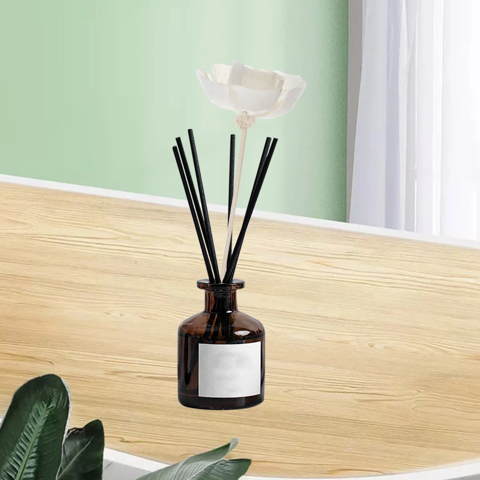 

1pc Diffuser Flowers Natural Wood Fiber Aromatherapy Flower Replacement For Home Car Decor Fragrance Diffuser Indoor Air