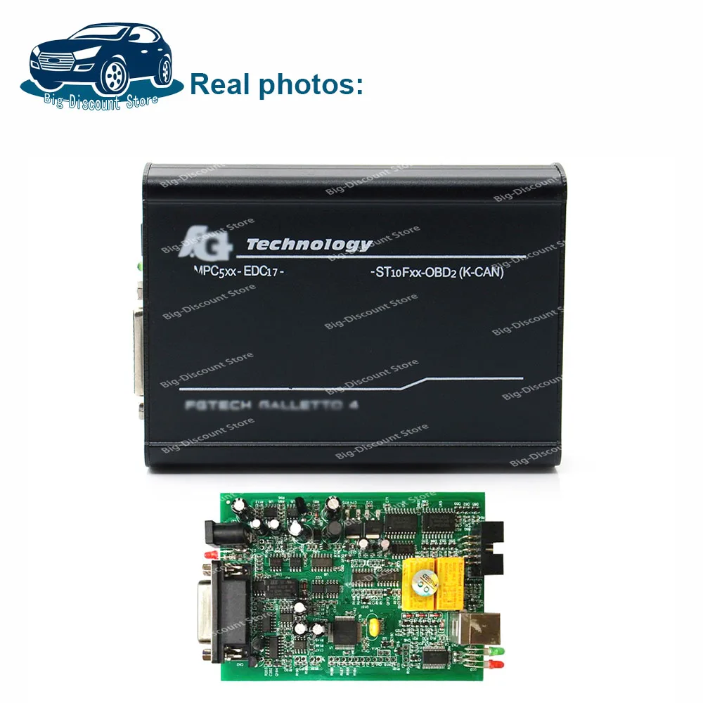 Programmer Tool Fgtech Galletto V54 0475 4 Master Support B-DM Full Functions for fg tech V54 ECU Chip Tuning OBD2