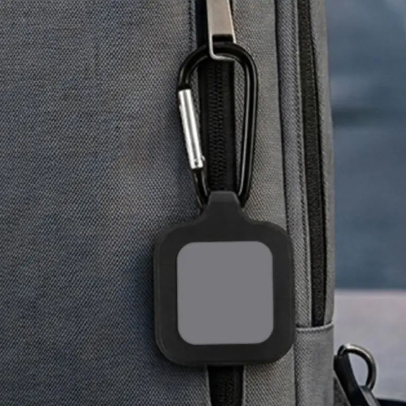 31BA Molded Silicone Case for The Brick Smartphone Access Blocker Device with Carabiner Clip, Close Fit Protective Cover for