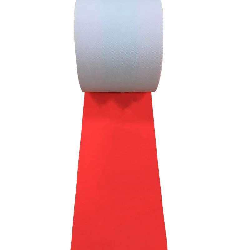 Fluorescerend geel-rood aramide vlamvertragend reflecterend materiaal Brandwerend vlamvertragend 5 cm reflecterende tape waarschuwingsstrip