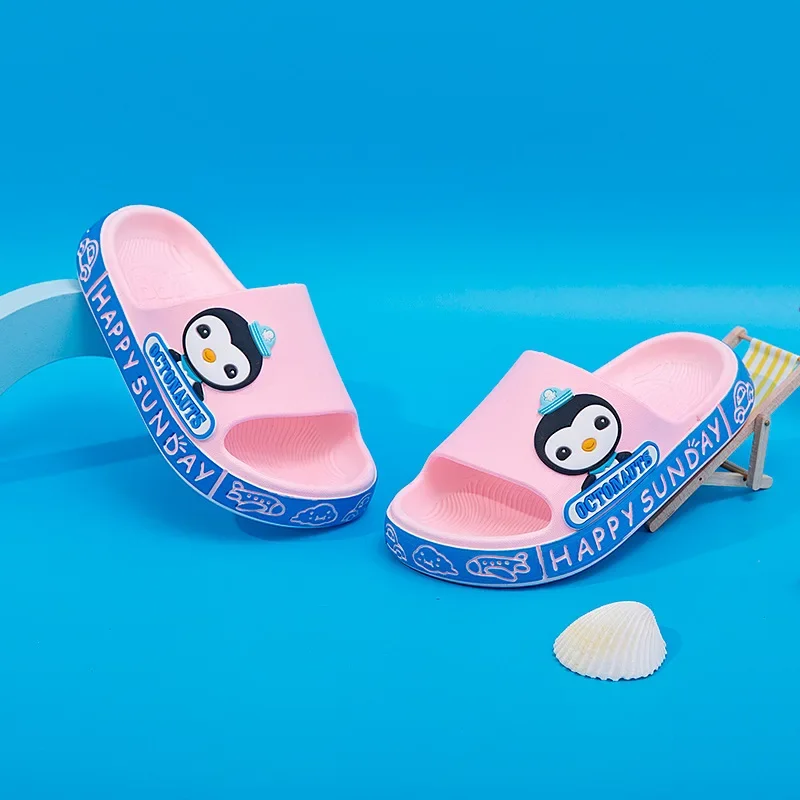 OCTONAUTS Original Action Figure Children‘s Slippers Non-Slip Cartoon   Bathroom Shoes Sandals Anime Cosplay Costume Gift