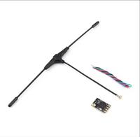 1PCS/5PCS ELRS Nano 433Mhz RX Receiver Radiomaster TX12 TX16s 360-500MHz with T Antenna FPV 433 Receiver for FPV Drones RC Cars