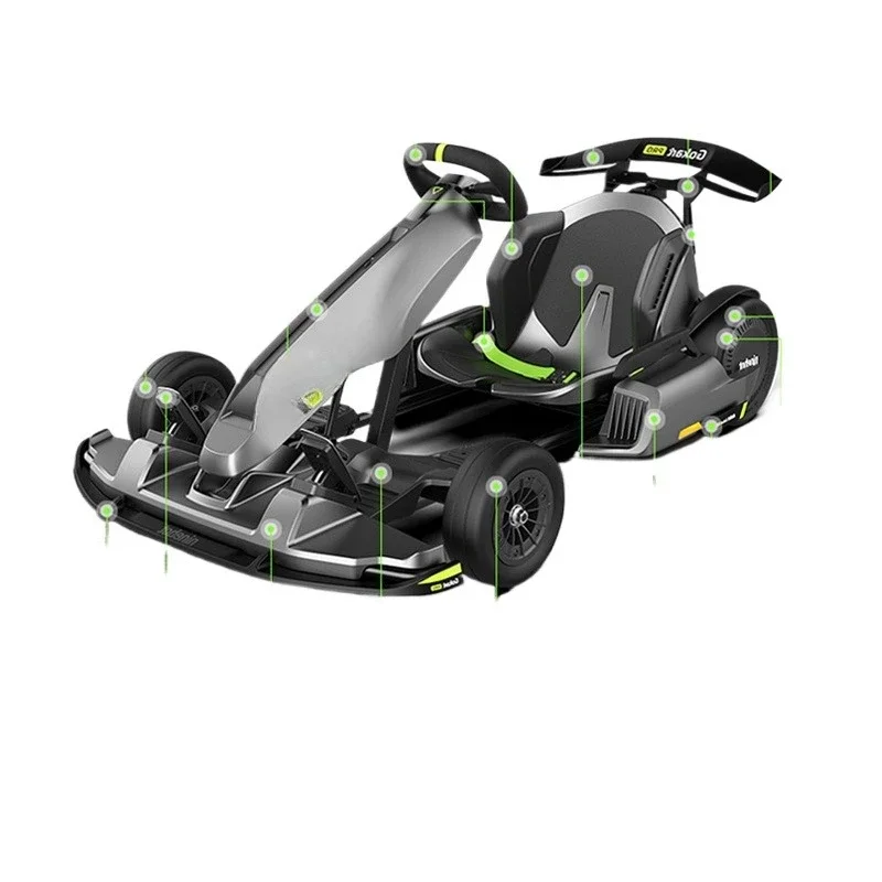 

Kart Pro Accessories Front Wing Throttle Pedal Drift Tire Steering Wheel Tail Tire