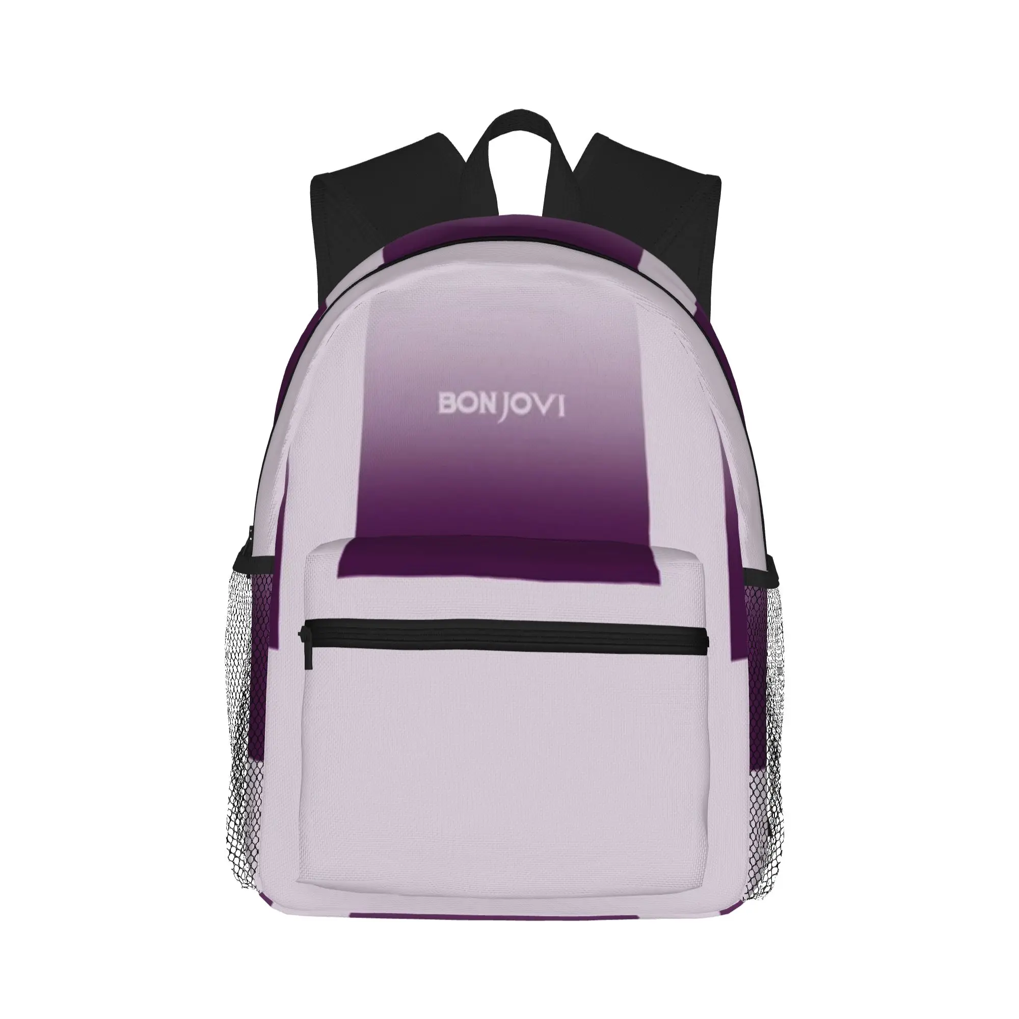 

Bon Jovi Purple Pattern Casual Backpack for Students and Adults Backpacks