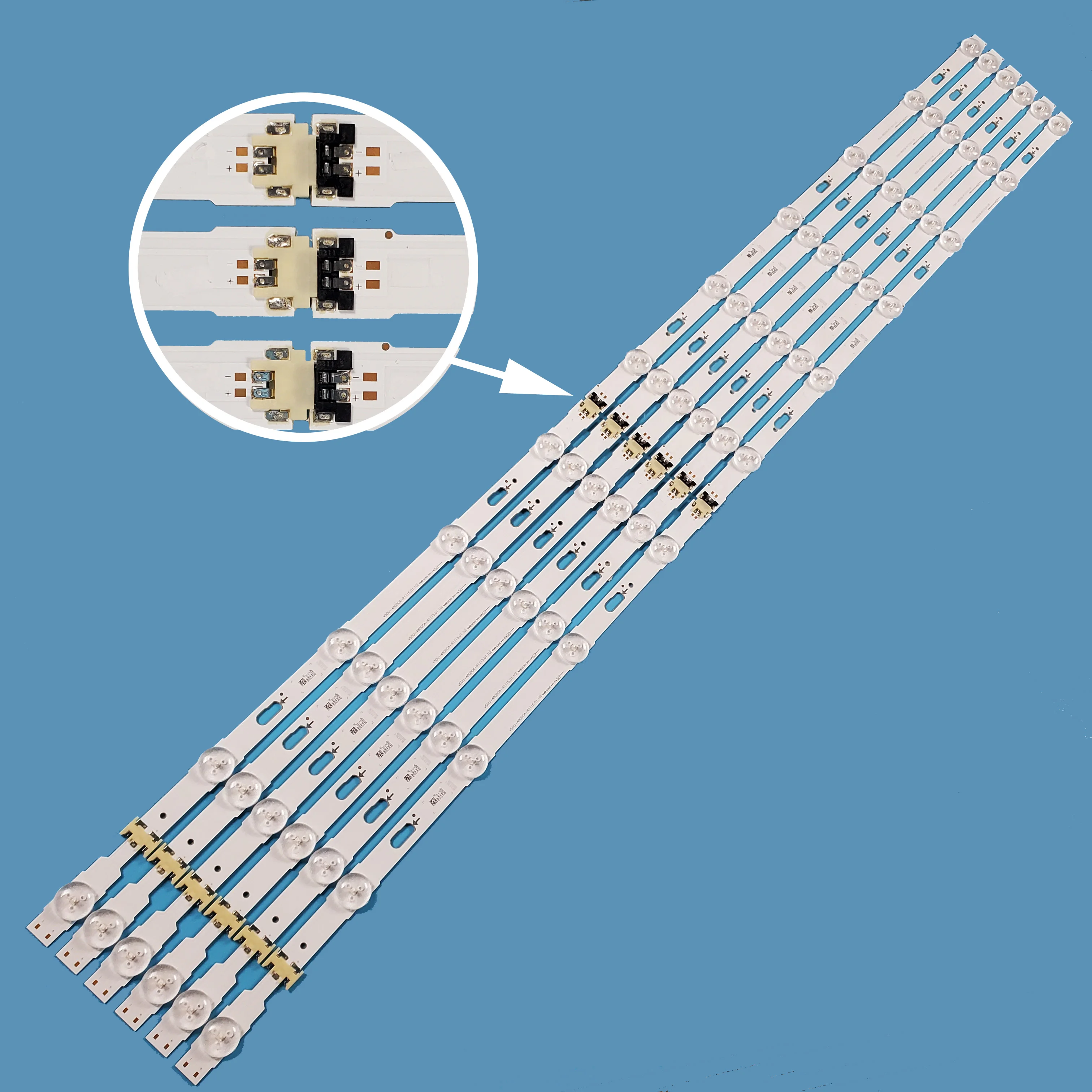 Original Factory Newest Copper LED backlight bar V5DU-480DCA-R1 V5DU-480DCB-R1 for Sumsung UA48JU6800 UA48JU5910C 48JU50SW