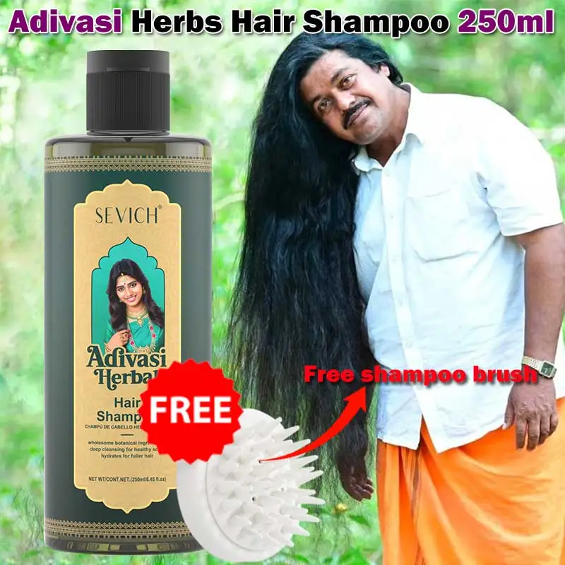 250ml Hair Shampoo For Fast Hair Growth Herbal Hair Care Shampoo Ginger Hair Growth Oil Repair Damaged Hair Nourishing Treatment