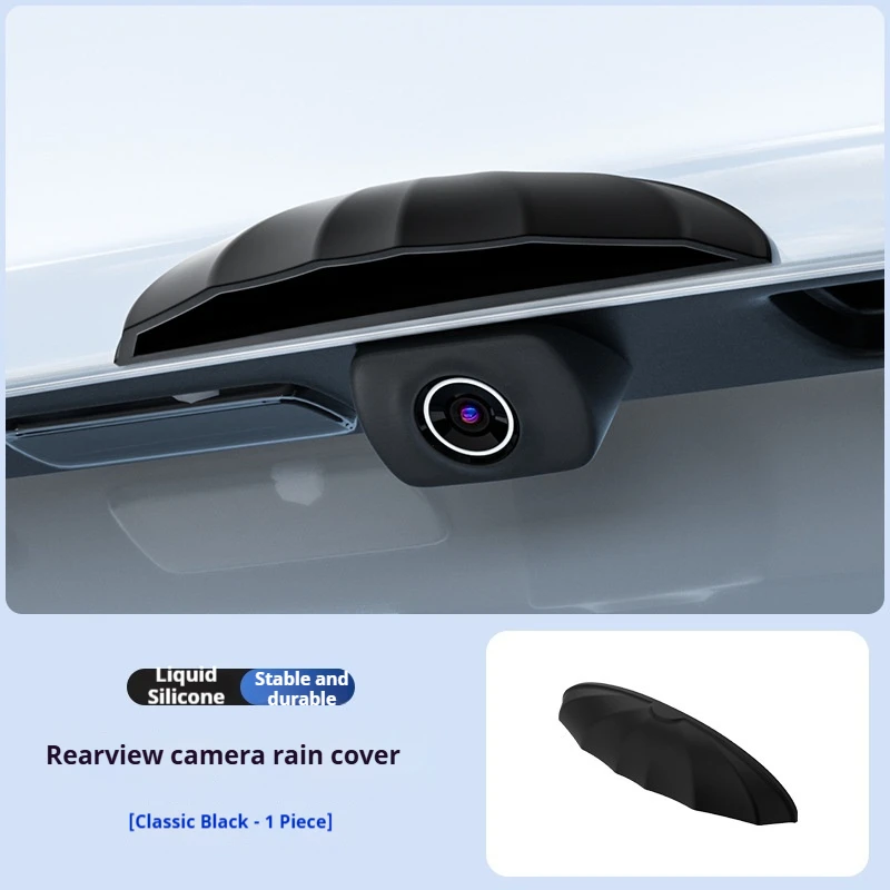 Universal Silicone Rain Shield For Car Reverse Camera Waterproof Rear View Camera Rain Shade Cover Auto Protector Accessories