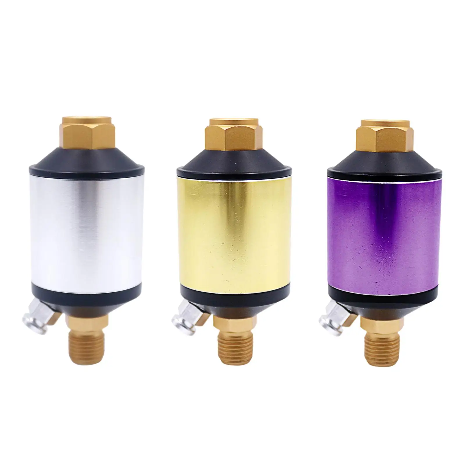 Spray Air Regulator Compressor Adjustable Water Oil Separator Aluminum Body Water Filter Tools Accessories Auto Paint