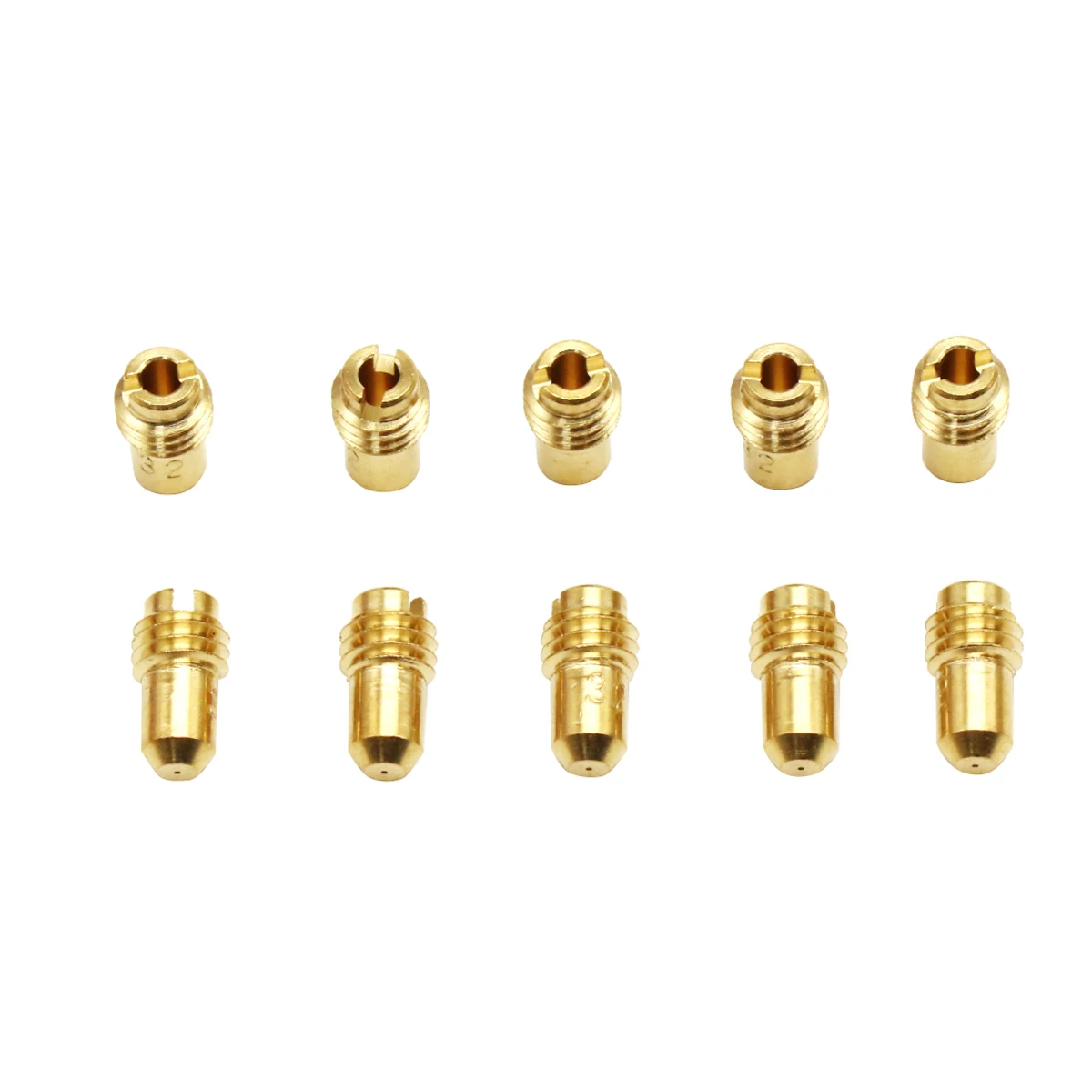 SCL Racing 10pcs Dellorto PHBG Idle Jet for 1488 Dellorto PHBG PHBD MA MB UA UB(30-80)(55-80) Slow Jet Pilot Jet