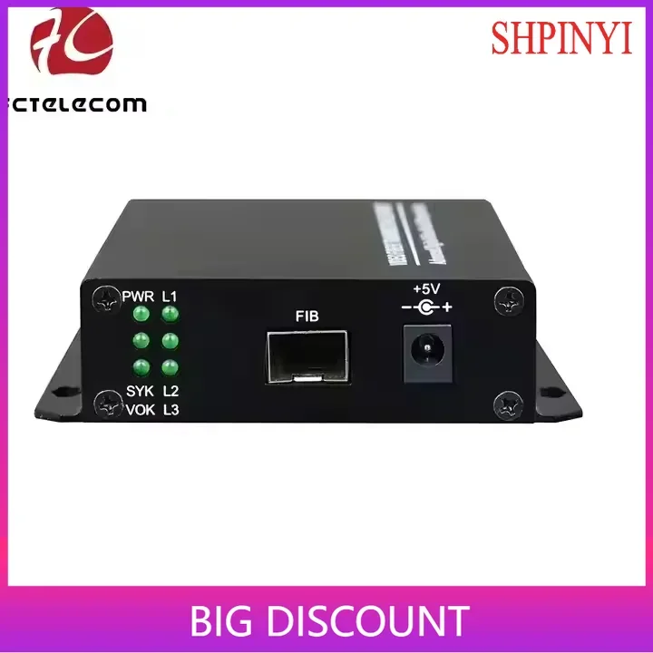 

1-канальный преобразователь оптоволокна 4K DVI в оптоволоконный преобразователь преобразователь DVI удлинитель SFP